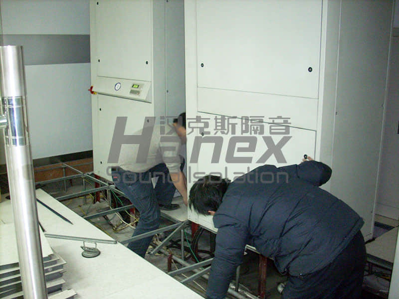 杭州國稅局空調(diào)機房設備減振降噪案例